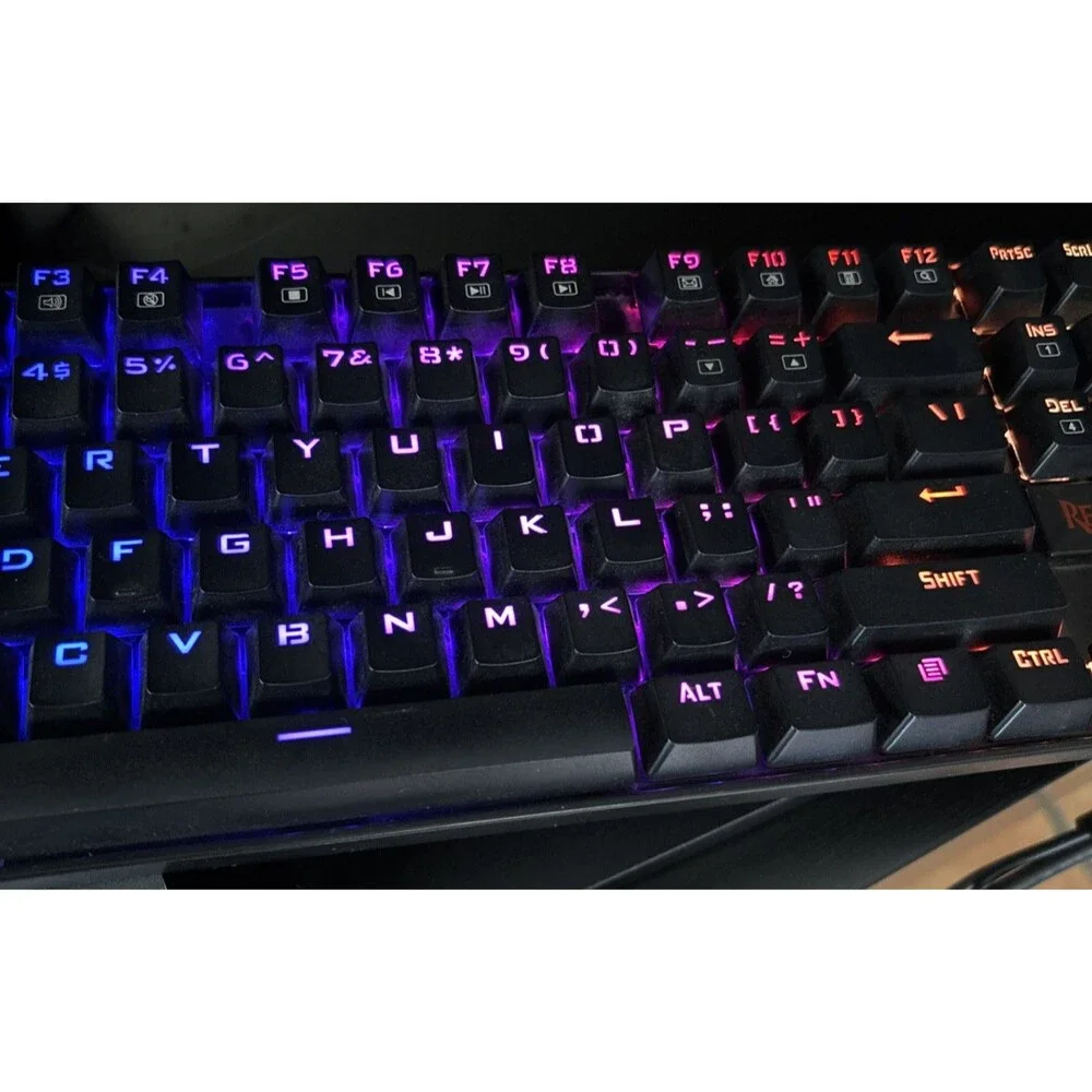 Redragon Kumara K552RGB-2 Wired Mechanical Gaming Keyboard Black USB TESTED